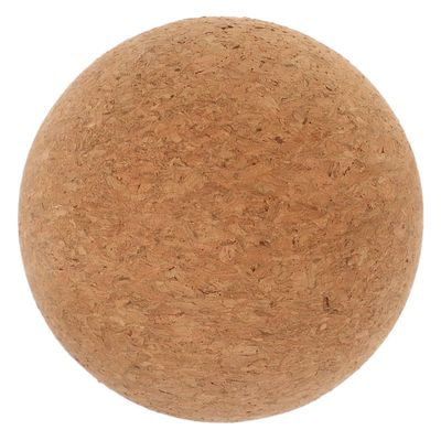 HONMEET Cork Massage Ball 100mm High-Density Myofascial Release Muscle Roller Ball for Neck and Back Relief, Body Massage Tool for Yoga and Physical Therapy