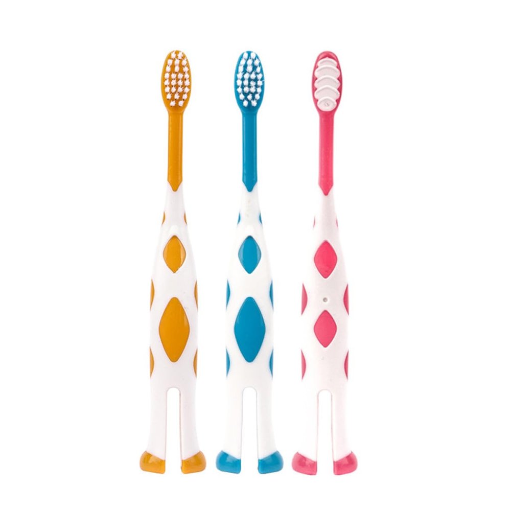 Yardwe Toothbrush Soft Bristle 6pcs, 2-5 Years Toothbrush Set with Cartoon Handles, Gentle Cleaning for Boys, Manual Dental Care