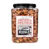 Peanut Butter Pretzels, 55 oz (Pack of 3) - Total 165 oz - Valencia Peanut Butter Filled Pretzel Nuggets - Gourmet Salty & Sweet Snack - Resealable Jars view 2