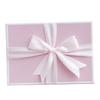 Parliky Pink Bowknot Candy Treat Box with Lid 25x18x8cm Cardboard Storage Case for Valentines Wedding Christmas Packaging view 1