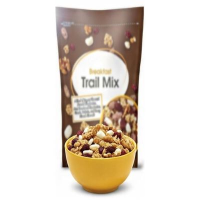 Granola Breakfast Cereal with Yogurt Covered Cranberries, Crunchy Clusters, Dried Cranberries, Walnuts & Honey Almonds, Trail Mix or Healthy Dessert Topping Snack, GV 22oz Bag