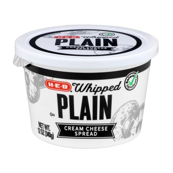 Regular Whipped Cream Cheese Spread, 12 oz, Light & Fluffy Texture, Perfect for Bagels, Toast, Baking