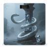 Snake on Crystal Pillar Weight Scale Large Digital Bathroom Scales with Bright LED Display Non Slip Digital Scale and Step On Fashion Weighing Machine for Body view 1