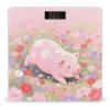 Cute Pig Weight Scale Large Digital Bathroom Scales with Bright LED Display Non Slip Digital Scale and Step On Fashion Weighing Machine for Body view 1