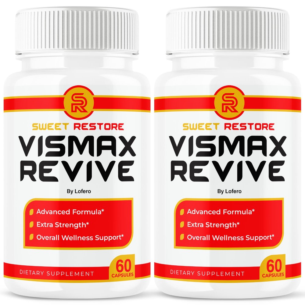 (2 Pack) Vismax Revive Capsules, Vis Max Premium Eye & Vision Vitamin Supplement Pills - Natural Advanced Formula for Eyesight Visual Sight - Overall Wellness Support - Made in USA (120 Capsules)
