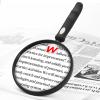 10X 30X Handheld Magnifying Glass for Reading, Upgrade 110mm Large Magnifying Glass with Non-Slip Handle, Scratch Resistant Lens, Magnifiers for Close Work Reading Newspaper Hobby Observation(4.3in) view 1