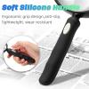 10X 30X Handheld Magnifying Glass for Reading, Upgrade 110mm Large Magnifying Glass with Non-Slip Handle, Scratch Resistant Lens, Magnifiers for Close Work Reading Newspaper Hobby Observation(4.3in) view 4