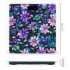 Purple Camellia Bathroom Scale for Body Weight Bathroom Weighing Scales with Back Lit LED Display Sturdy Tempered Glass Body Weight Bathroom Scale 400lb Weighing view 2