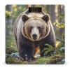 Bear Bathroom Scale for Body Weight Bathroom Weighing Scales with Back Lit LED Display Sturdy Tempered Glass Body Weight Bathroom Scale 400lb Weighing view 1