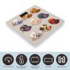 Cute Dog Paw Bathroom Scale for Body Weight Bathroom Weighing Scales with Back Lit LED Display Sturdy Tempered Glass Body Weight Bathroom Scale 400lb Weighing view 3
