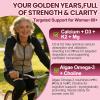 Fajeckma Gummies Multivitamin for Women Over 60: Organic Daily Multi Vitamins for Women Over 60 Plus Omega 3 Biotin Vitamin D3 K2 B12 Calcium Choline CoQ10 Magnesium - Sugar Free Vegan Gummy(120Count) view 4