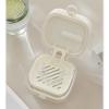 ABS Retainer Holder with Closure Hygienic Soak Container for Invisible Brace Storage and Orthodontic Storage Box view 4