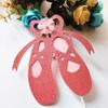 Pink Ballet Shoes Ballerina Pointe Slippers Cake Topper for Princess Girl view 2