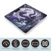 Purple Dragon Purple Moon Bathroom Scale for Body Weight Bathroom Weighing Scales with Back Lit LED Display Sturdy Tempered Glass Body Weight Bathroom Scale 400lb Weighing view 3