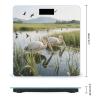 2 Pelicans Weight Scale Large Digital Bathroom Scales with Bright LED Display Non Slip Digital Scale and Step On Fashion Weighing Machine for Body view 2