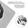 Black and White Flowers and Skull Bathroom Scale for Body Weight Bathroom Weighing Scales with Back Lit LED Display Sturdy Tempered Glass Body Weight Bathroom Scale 400lb Weighing view 4