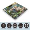 Guinea Mouse with Glasses Bathroom Scale for Body Weight Bathroom Weighing Scales with Back Lit LED Display Sturdy Tempered Glass Body Weight Bathroom Scale 400lb Weighing view 3