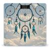 Native Dream Catcher Bathroom Scale for Body Weight Bathroom Weighing Scales with Back Lit LED Display Sturdy Tempered Glass Body Weight Bathroom Scale 400lb Weighing view 1