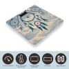Native Dream Catcher Bathroom Scale for Body Weight Bathroom Weighing Scales with Back Lit LED Display Sturdy Tempered Glass Body Weight Bathroom Scale 400lb Weighing view 3