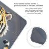 Tiger Head with Raised Paws Bathroom Scale for Body Weight Bathroom Weighing Scales with Back Lit LED Display Sturdy Tempered Glass Body Weight Bathroom Scale 400lb Weighing view 4