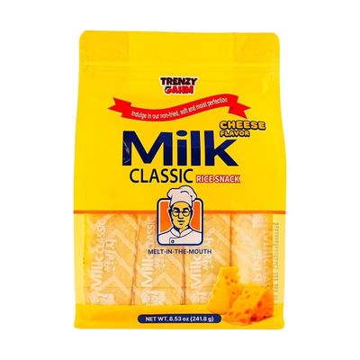 TRENZY GAHM Rice Crackers, Classic Milk Flavor, 8.53 oz (Cheese)
