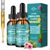 2 Pack Liposomal Lymphatic Drainage Drops, Liver Cleanse Detox & Repair Liquid Supplement with Milk Thistle, Dandelion, Burdock Root - Lymph & Liver Detox, Antioxidant, Natural Flavor 4 Fl Oz view 1