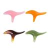 Resin Wax Triangle Foot Massage Scarping Tool Feet Relaxing Shiatsu Foot Care Health Care Massagers Comfortable,Convenient(Black) view 3