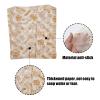 Pine & Linen 100pcs 9.9 x 8.4Inch Wax Paper Sheets,Greaseproof Food Deli Wraps Waterproof Disposable Liners,Non-Stick Tissue for Sandwiches/Party/Picnic BasketStamp view 3