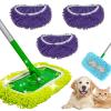 2026 New Chenille Mop Refill Pads for Home Use, Reusable Microfiber Chenille Mop Pads, Dust Mop Covers Washable Wet & Dry for Floor Cleaning & Pet Hair (3PC * D) view 1