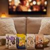 Korean Almond Snack Gift Set with Premium Tea - 4 Flavors Variety Pack (Basasac, Dalgona, Injeolmi, Choco Ball) | 8 Packs + 3 Tea Bags view 3
