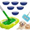 2026 New Chenille Mop Refill Pads for Home Use, Reusable Microfiber Chenille Mop Pads, Dust Mop Covers Washable Wet & Dry for Floor Cleaning & Pet Hair (6PC * F) view 1