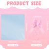 10PCS 18x24Inch Shrink Wrap Bags with Pink Bows for Gift Baskets Large Clear PVC Heat Shrink Bags Plastic Cellophane Bags for Mother's Day Valentine's Day Easter Christmas Halloween New Year Birthday Party Baby Shower And Wedding Gift Wrapping view 2