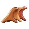 1 PCS Neck Foot Trigger Point Massage Gua Sha Tools Home Gym Professional Therapy Massage Tool for Back Leg Hand Face(Yellow) view 2