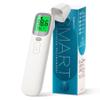 3-in-1 Ear and Forehead Thermometer for Adults Kids with Object Mode Accurate Digital Baby Thermometer Featuri ANG Fever Alarm LCD Screen Silent Mode with Storage Bag White view 1