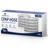 2 Pack CPAP Hose, Universal CPAP Tubing 6 Foot (72") Standard 22mm CPAP Tube Compatible with Most CPAP Machines, Flexible, Lightweight, Durable CPAP Supplies & Accessories, Gray view 1