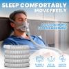 2 Pack CPAP Hose, Universal CPAP Tubing 6 Foot (72") Standard 22mm CPAP Tube Compatible with Most CPAP Machines, Flexible, Lightweight, Durable CPAP Supplies & Accessories, Gray view 3