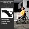 Hemobllo Wheelchair Footrest Fixator Left Side Electric Wheelchair Foot Plate Holder Mount Replacement Part Mobility Aid Accessory for Disabled Users view 4
