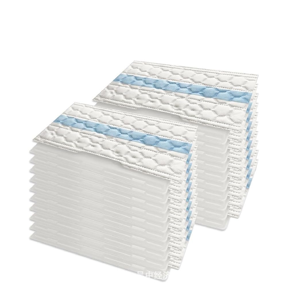 20Pcs Vacmop Replacement Pads Compatible with Shark Vac Mop VM250 VM251 VM252 VM200 VM190 VC205 QM250 VM200P12, Disposable Floor Vacuum Mopping Pad Refills for Hard Floor Window House Cleaning