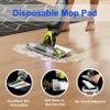 20Pcs Vacmop Replacement Pads Compatible with Shark Vac Mop VM250 VM251 VM252 VM200 VM190 VC205 QM250 VM200P12, Disposable Floor Vacuum Mopping Pad Refills for Hard Floor Window House Cleaning view 3