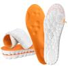 Steppers Insoles for Men & Women, 2026 New 4D Memory Foam Cloud Footstr Insoles, Comfortable & Breathable Massage Shoe Inserts with Arch Support for Foot Pain & Fatigue (Orange, US Men 14-15) view 1