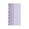 AHUANH Durability Calm Pops Ear Seeds Acupuncture Kit Sweat-Proof, Ear Acupuncture Stickers Portable Ear Seeding Kit for Fashion Show Decorative(Purple - 212PCS) view 1