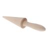 Hapivida Ice Cream Cone Mold, Wooden Baking Tool Kitchen Accessory for Waffles Egg Rolls DIY Cooking Decorating view 4