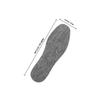 DIYEAH Wool Felt Insoles for Men and Women, Size L (27.5cm), Breathable Cuttable Shoe Inserts, Sweat-Absorbing Winter Foot Warmers, Deep Gray Soft Padding for Boots and Casual Shoes view 2