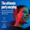 Alpine Tune Earplugs, Concert Ear Plugs for Noise Reduction, High Fidelity Music Quality, 19dB Hearing Protection with Crystal Clear Sound, Incl. 4 Sizes, for Parties, Raves, Festivals & Clubs, Gold view 2