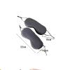 PLAYTHROUGH Silk Sleep Eye Mask 2 Pcs, Double Sided Cold and Warm Breathable Sleep Mask for Day Night Use, Grey view 4