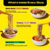 immi Ramen Noodles Variety Pack - Black Garlic "Chicken", Creamy "Chicken", Spicy Red Miso High Protein, Low Carb, Keto & Vegan Instant Ramen Healthy Plant-Based Noodles for Quick Meals and Comfort Food view 4