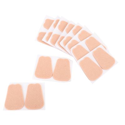20 Patches Felt Tongue Pads Shoes, Non Slip Self Adhesive Portable Shoe Inserts Cushion Inserts Boots Pad Felt Insoles for High Heels Boots Sandals (M)