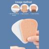 20 Patches Felt Tongue Pads Shoes, Non Slip Self Adhesive Portable Shoe Inserts Cushion Inserts Boots Pad Felt Insoles for High Heels Boots Sandals (M) view 3