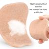 20 Patches Felt Tongue Pads Shoes, Non Slip Self Adhesive Portable Shoe Inserts Cushion Inserts Boots Pad Felt Insoles for High Heels Boots Sandals (M) view 4