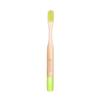 Dr. Q's Fresh Breath Club Childs Bamboo Toothbrush Light Yellow view 1